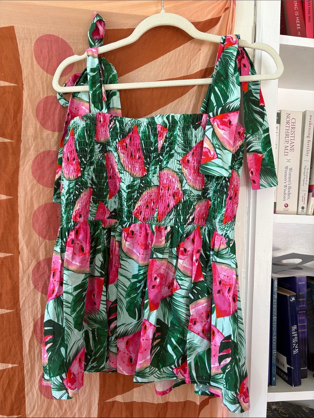 Victoria Dunn Kathleen Maeve watermelon nwt